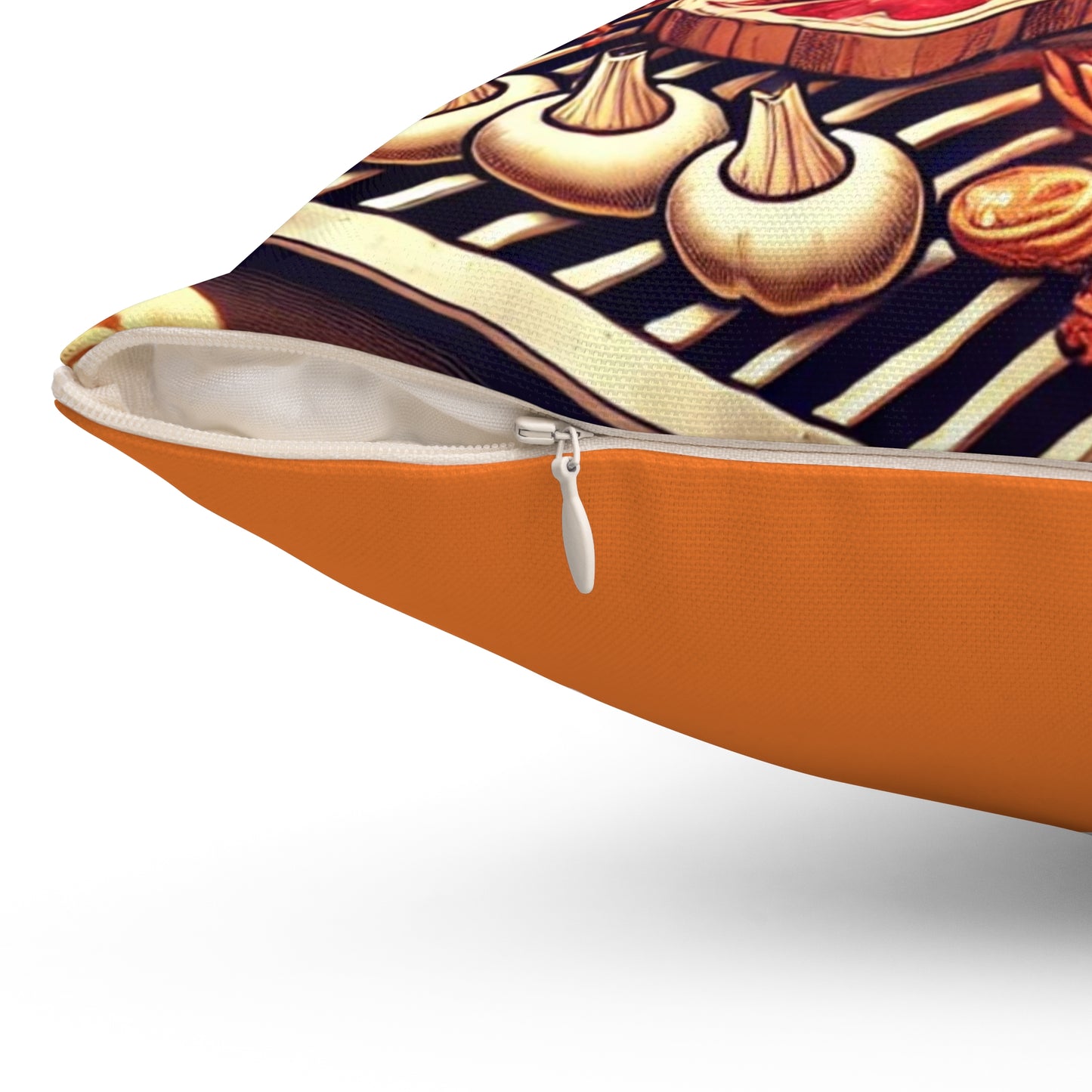 Spun Polyester Square Pillow
