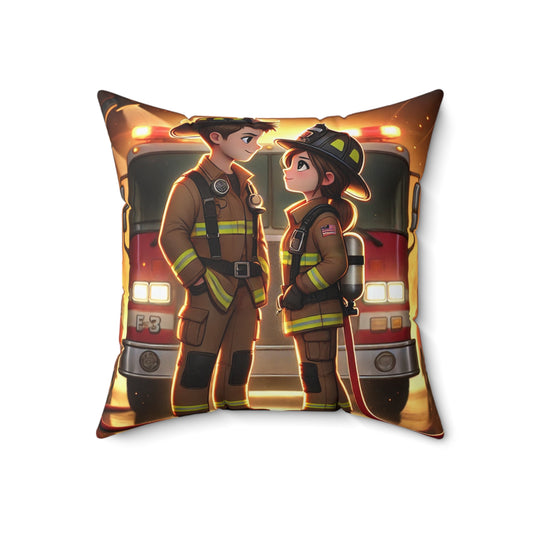 Spun Polyester Square Pillow
