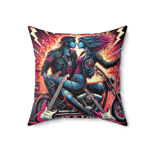 Spun Polyester Square Pillow