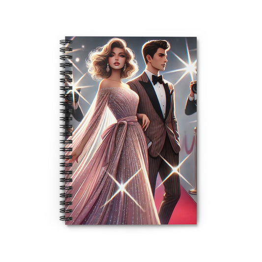 Glamorous Spiral Notebook - Ruled Line for Creative Souls