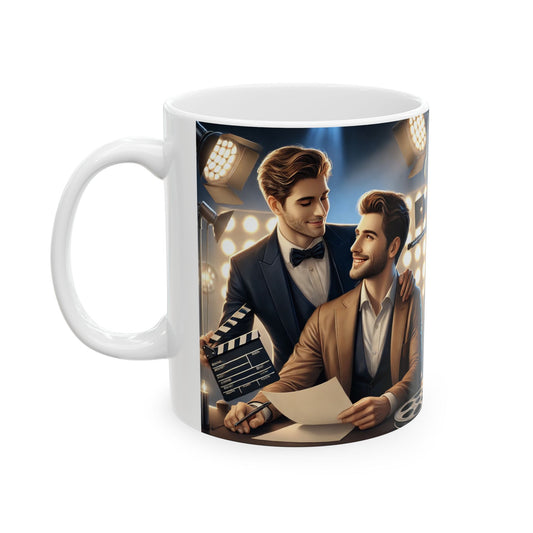 Cinematic Ceramic Mug – Perfect Gift for Movie Lovers & Filmmakers