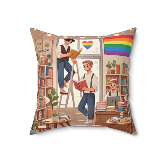 Spun Polyester Square Pillow