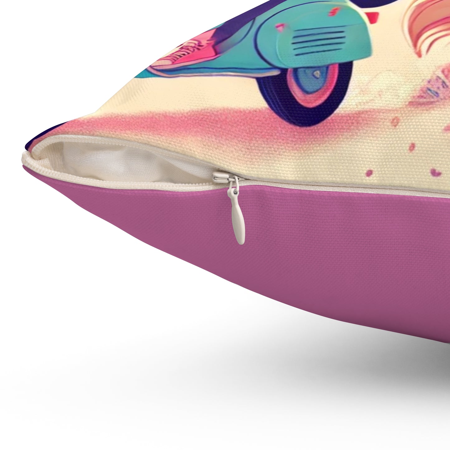 Spun Polyester Square Pillow