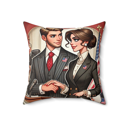 Spun Polyester Square Pillow