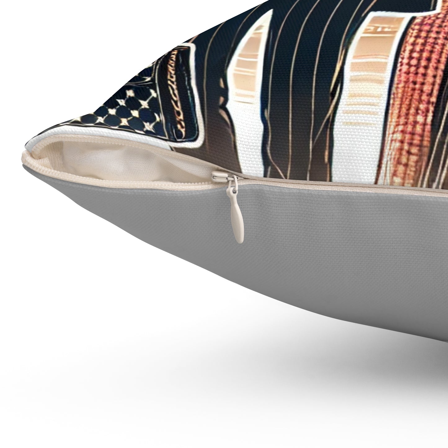 Spun Polyester Square Pillow