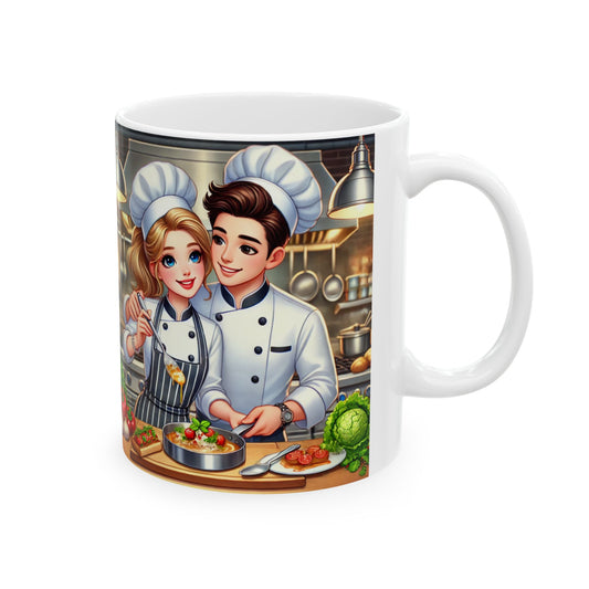 Chef's Kitchen Ceramic Mug - Perfect Gift for Cooking Enthusiasts