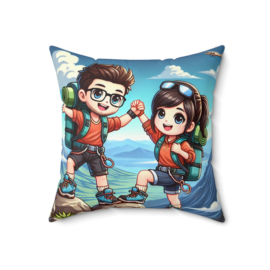 Spun Polyester Square Pillow
