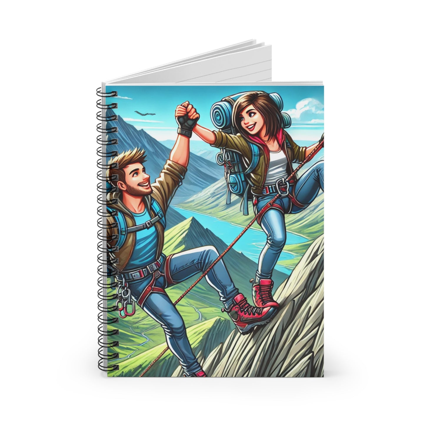 Adventure-Inspired Spiral Notebook - Perfect for Outdoor Enthusiasts