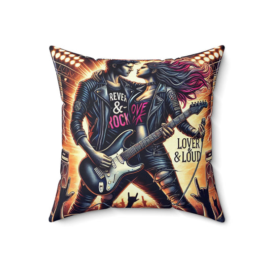 Spun Polyester Square Pillow