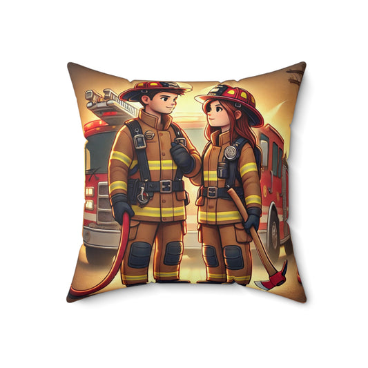 Spun Polyester Square Pillow
