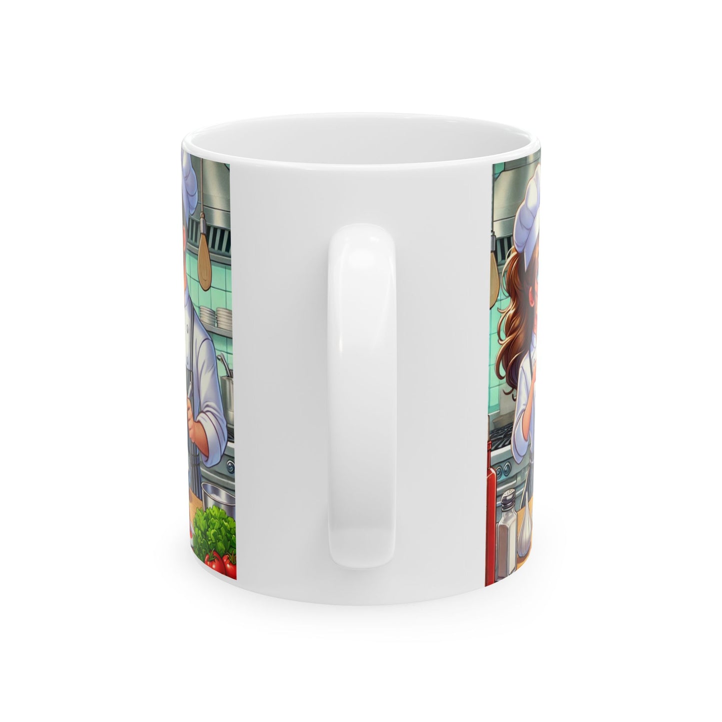 Chefs at Work Ceramic Mug - Perfect Gift for Food Lovers and Culinary Enthusiasts