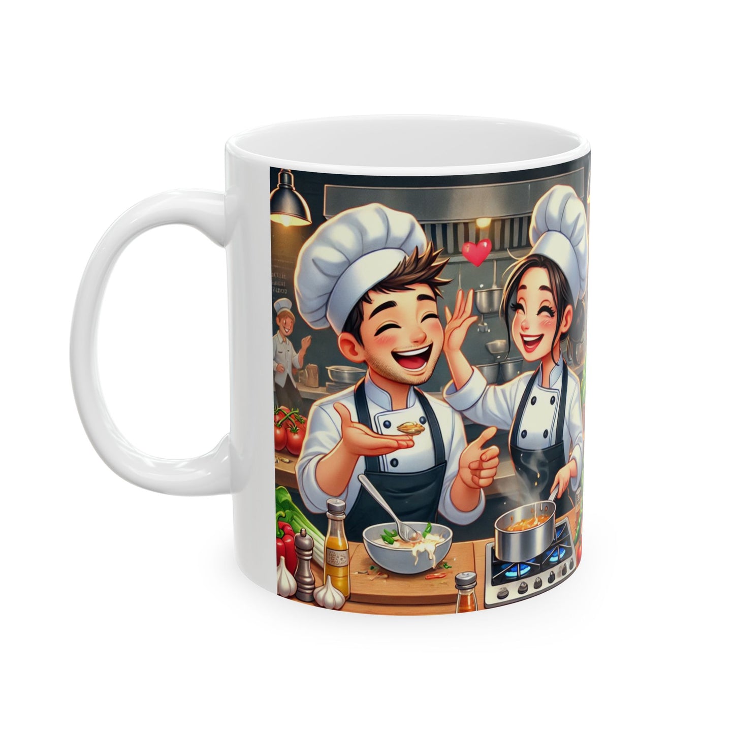 Chef's Delight Ceramic Mug - Perfect Gift for Food Lovers